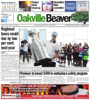 Oakville Beaver, 15 Jul 2016