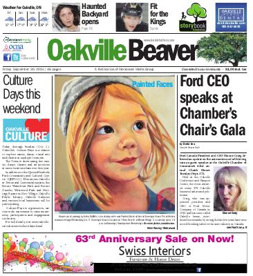 Oakville Beaver, 30 Sep 2016