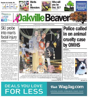 Oakville Beaver, 28 Oct 2016