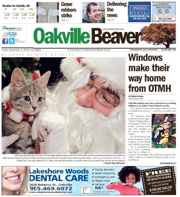 Oakville Beaver, 2 Dec 2016