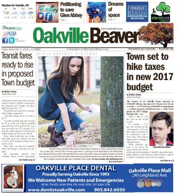 Oakville Beaver, 9 Dec 2016