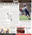 Long road leads to Ohio: almost two years since leaving Holy Trinity to prove himself in the States, QB Nathan Rourke lands Division 1 scholarship with Ohio University