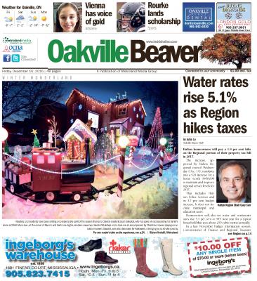 Oakville Beaver, 16 Dec 2016