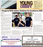 Young culture: Change by YOUth delivers Christmas Eve breakfast to KSM