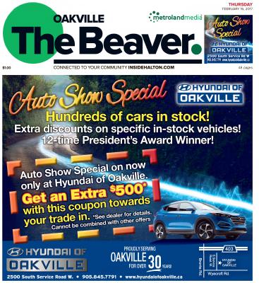 Oakville Beaver, 16 Feb 2017