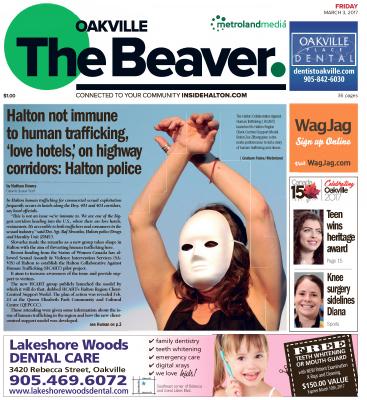 Oakville Beaver, 3 Mar 2017