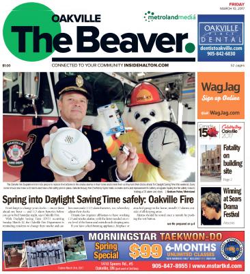 Oakville Beaver, 10 Mar 2017