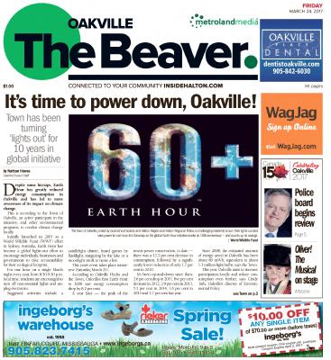 Oakville Beaver, 24 Mar 2017