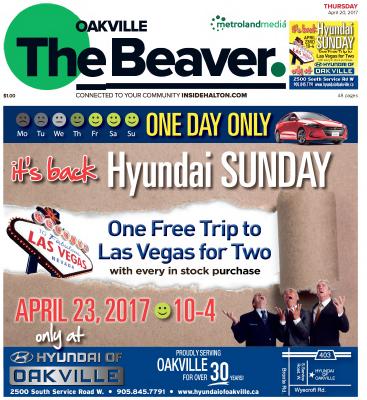 Oakville Beaver, 20 Apr 2017