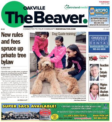 Oakville Beaver, 4 May 2017