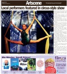 Local performers featured in circus-style show