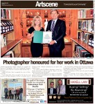 Photographer honoured for her work in Ottawa