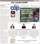 Have a question Oakville? Ask a cop