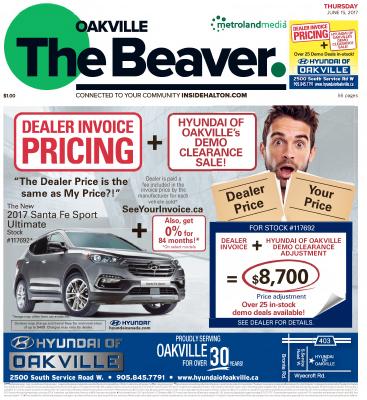 Oakville Beaver, 15 Jun 2017