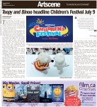 Toopy and Binoo headline Children's Festival July 9