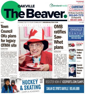 Oakville Beaver, 6 Jul 2017