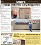 Self-taught artist exhibits variety of unique works