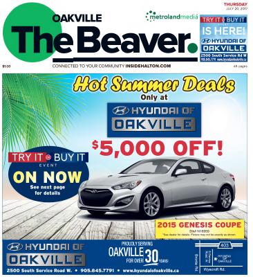 Oakville Beaver, 20 Jul 2017