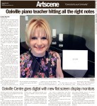 Oakville piano teacher hitting all the right notes