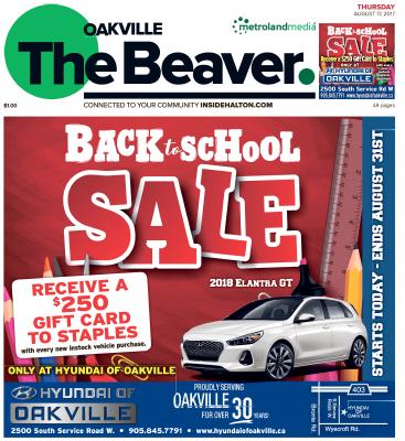 Oakville Beaver, 17 Aug 2017