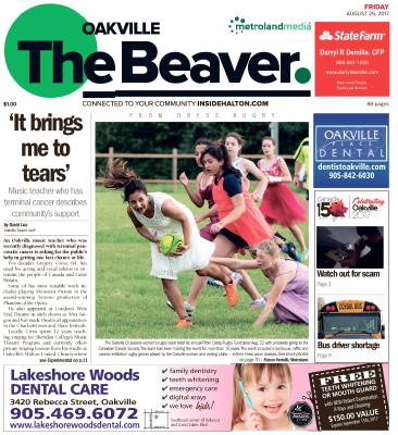 Oakville Beaver, 25 Aug 2017