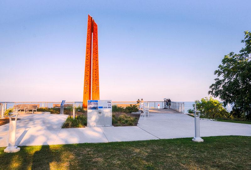 Observation Deck at Oakville Harbour