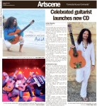 Celebrated guitarist launches new CD