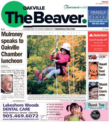 Oakville Beaver, 20 Oct 2017