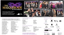 The Masquerade: 2017 OTMH Candlelight Ball