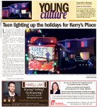 Teen lighting up the holidays for Kerry's Place