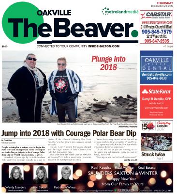 Oakville Beaver, 28 Dec 2017