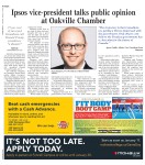 Ipsos vice-president talks public opinion at Oakville Chamber