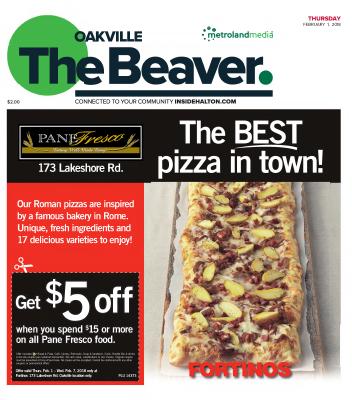 Oakville Beaver, 1 Feb 2018