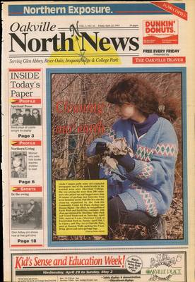 Oakville North News (Oakville, Ontario: Oakville Beaver, Ian Oliver - Publisher), 23 Apr 1993