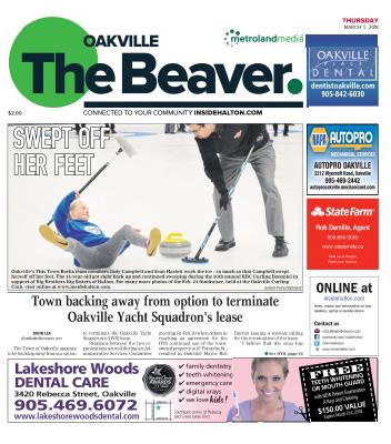 Oakville Beaver, 1 Mar 2018