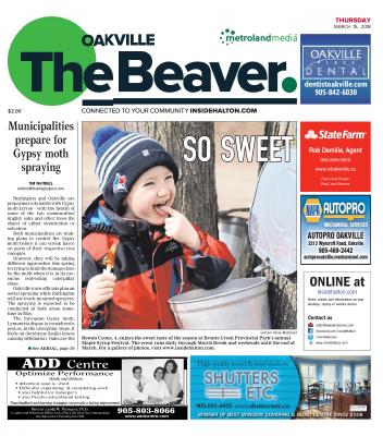 Oakville Beaver, 15 Mar 2018