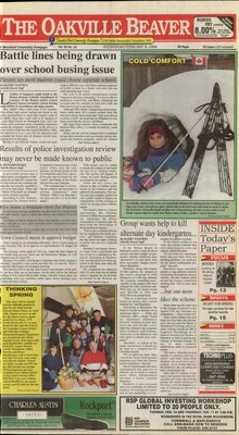 Oakville Beaver, 9 Feb 1994