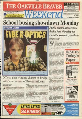 Oakville Beaver, 27 Feb 1994