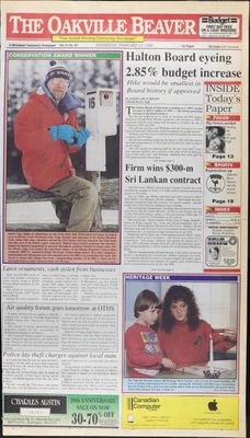 Oakville Beaver, 17 Feb 1993