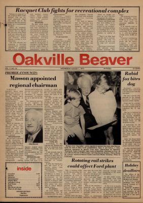 Oakville Beaver, 1 Aug 1973