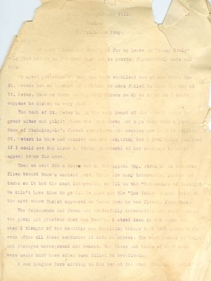 Allan Davidson Letter, April 22, 1918