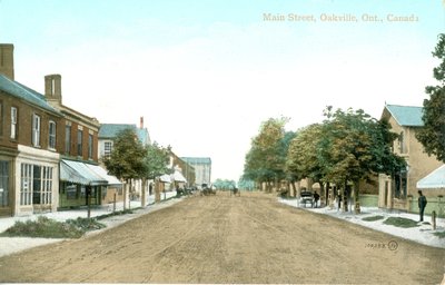 Oakville Main Street Postcard