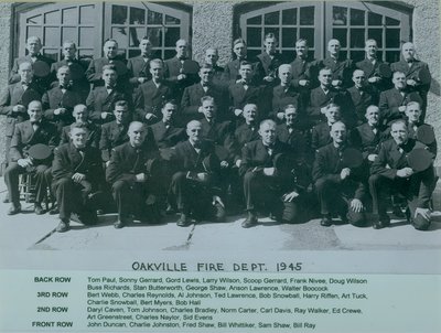 Oakville Fire Department 1945