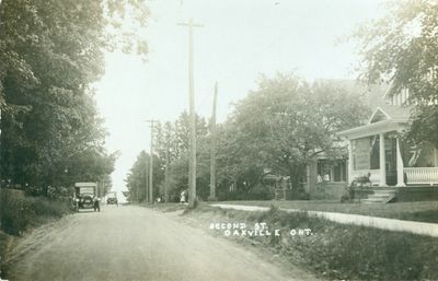 Oakville Second Street Postcard