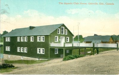 Aquatic Club House Postcard