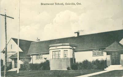 Brantwood School Postcard