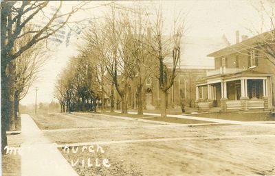 Oakville Methodist Church Postcard