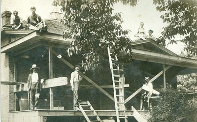 Oakville House Building Postcard