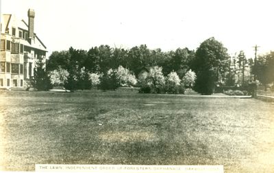 IOF Orphanage Lawn Postcard