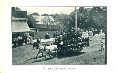 &quot;The Big Load&quot; on Main Street Postcard